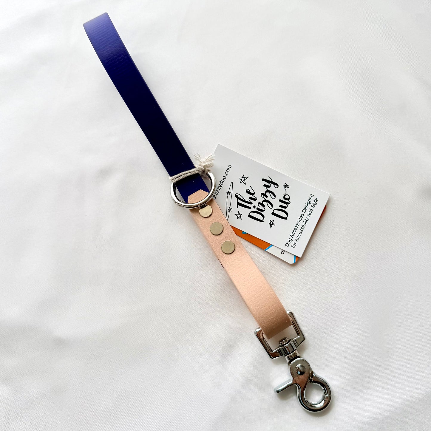 BioThane® Coated Webbing Counterbalance Pull Strap Traffic Lead - Ready to Ship