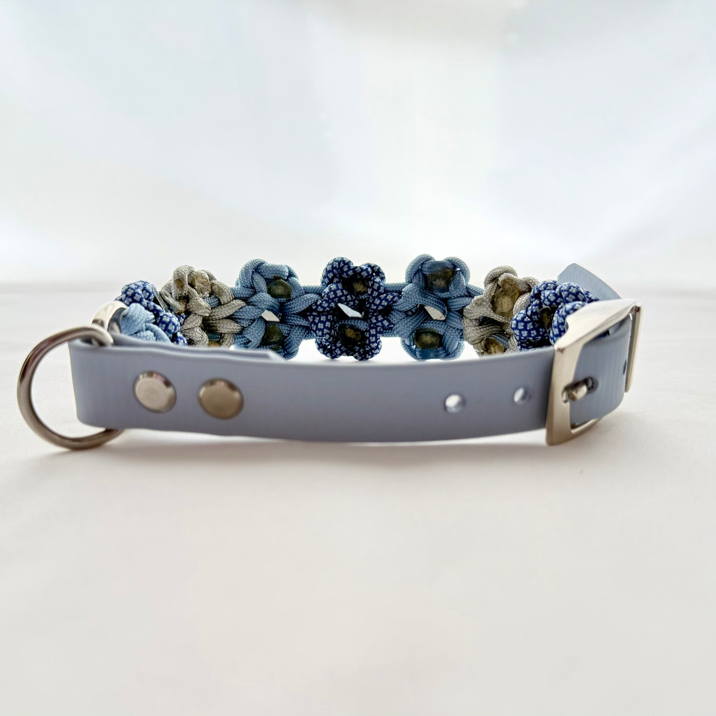 30cm - 35cm - Flower Knotted Dog Collar - Ready to Ship
