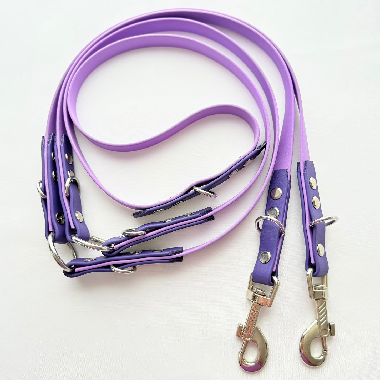 8 Foot - BioThane® Coated Webbing Dog Training Lead - Ready to Ship