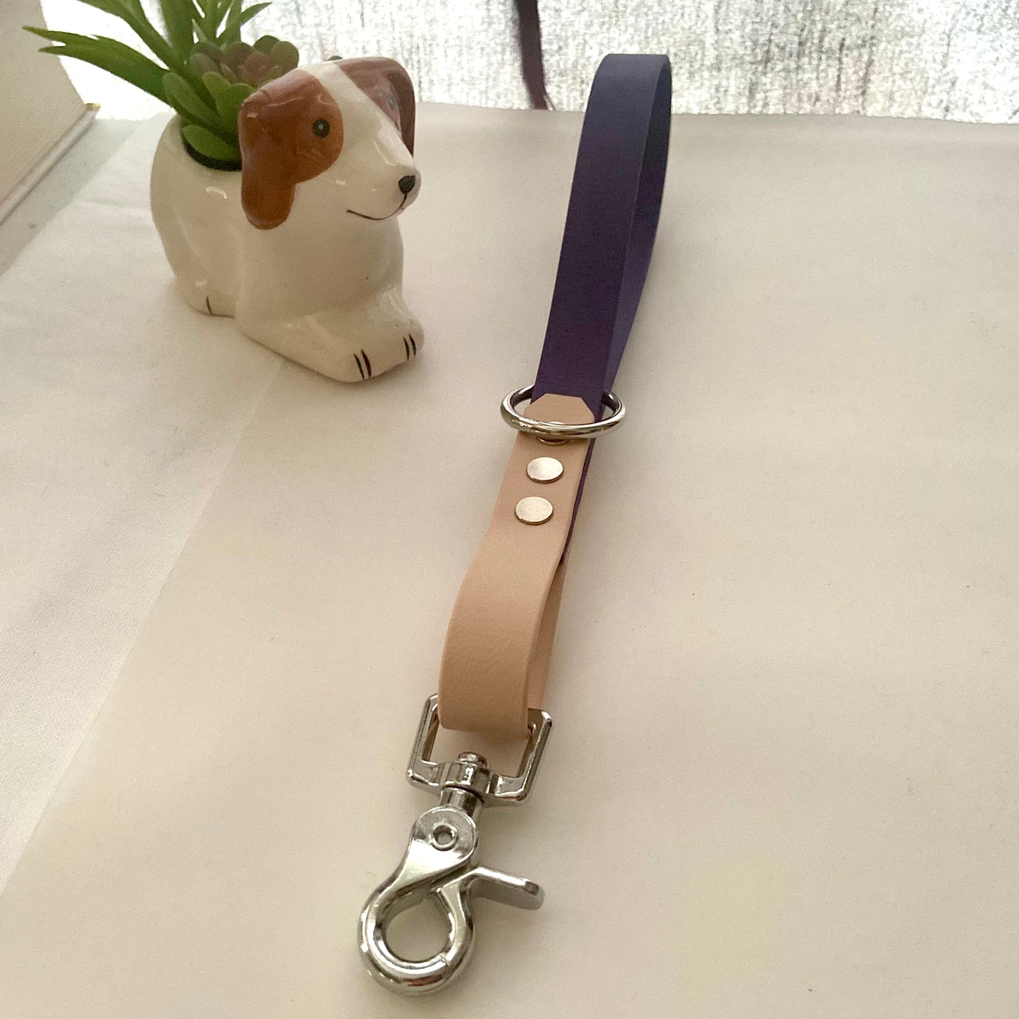 BioThane® Coated Webbing Counterbalance Pull Strap Traffic Lead
