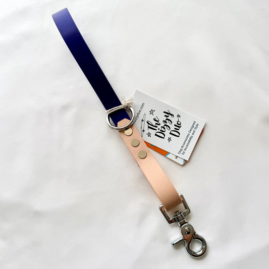 BioThane® Coated Webbing Counterbalance Pull Strap Traffic Lead - Ready to Ship