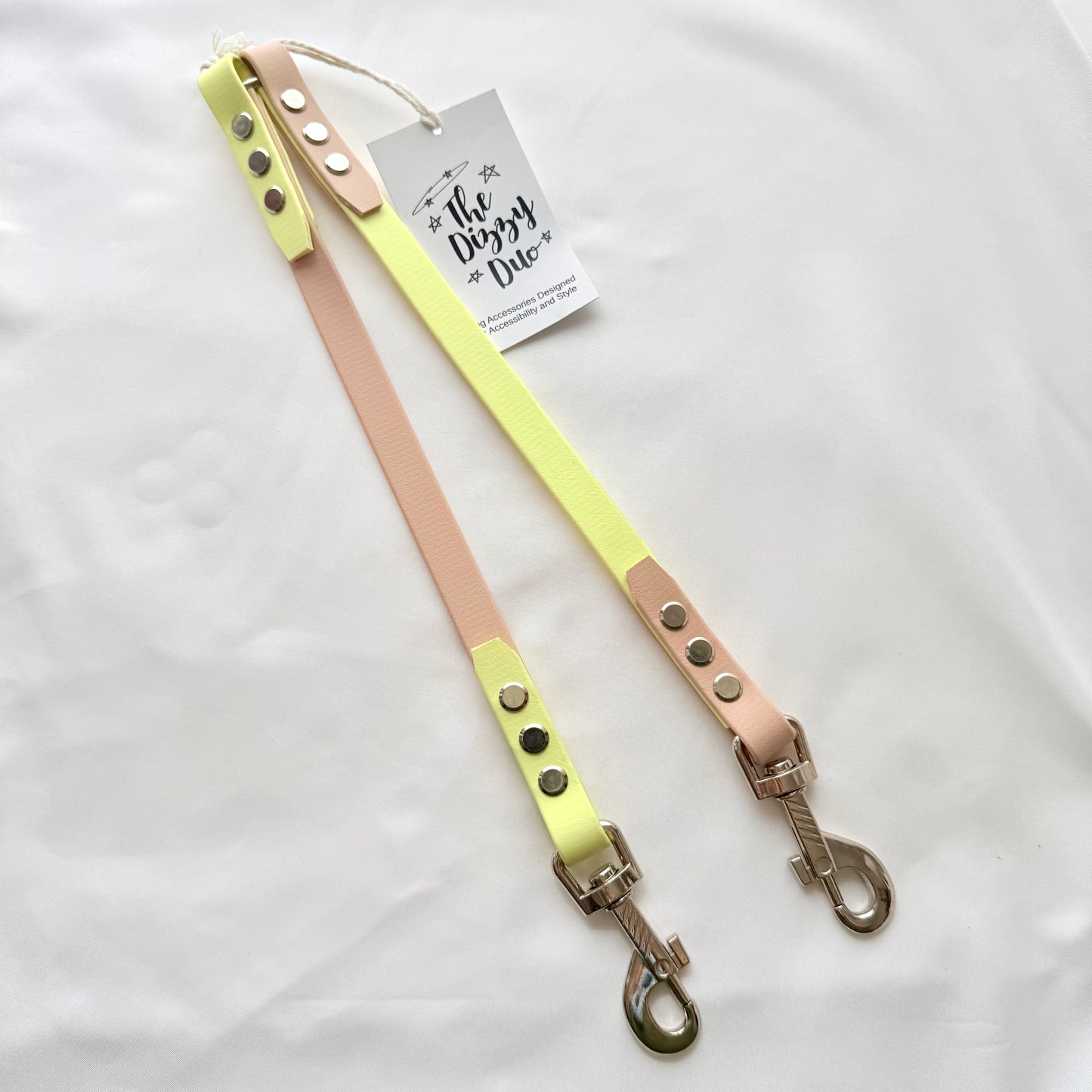 BioThane® Coated Webbing Lead Splitter for 2 Dog Walking - Ready to Ship