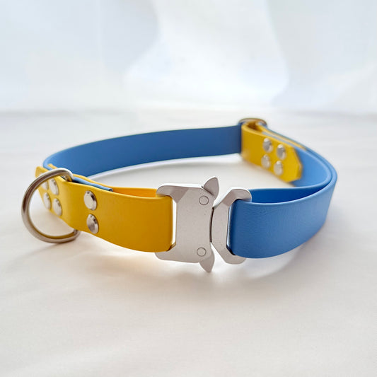 38cm - 58.5cm - Adjustable BioThane®  Dog Collar - Ready to Ship