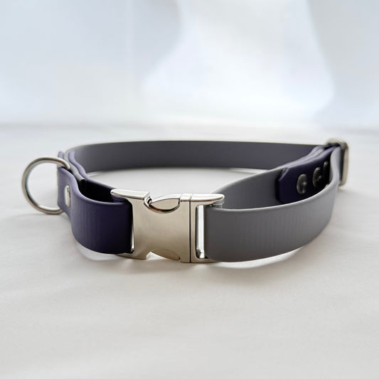 33.5cm - 49cm - Adjustable BioThane®  Dog Collar - Ready to Ship