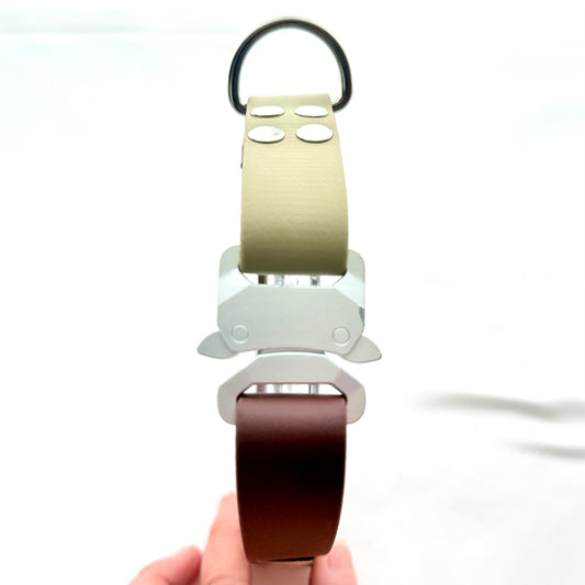 32.5cm - 48cm - Slight Damage/SALE - Adjustable BioThane®  Dog Collar - Ready to Ship