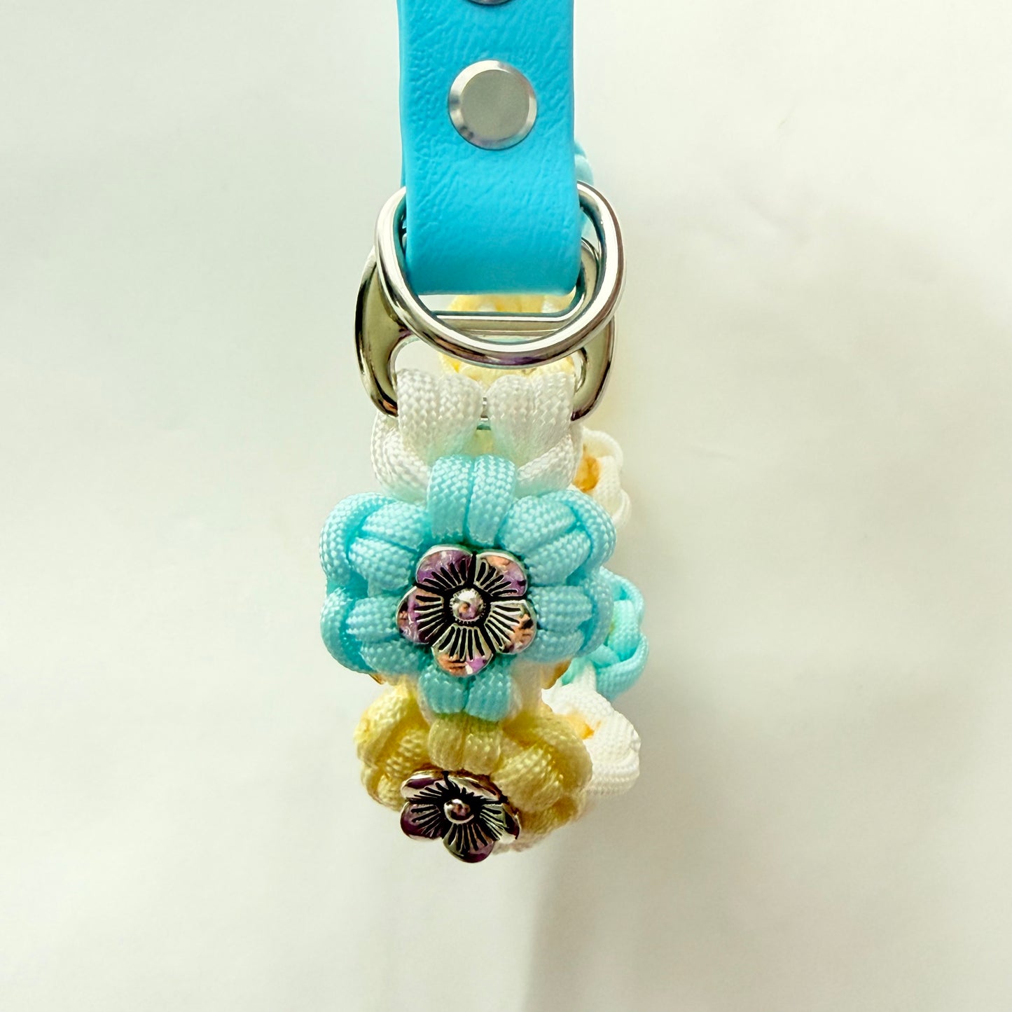 26.5cm - 33cm - Flower Knotted Dog Collar - Ready to Ship