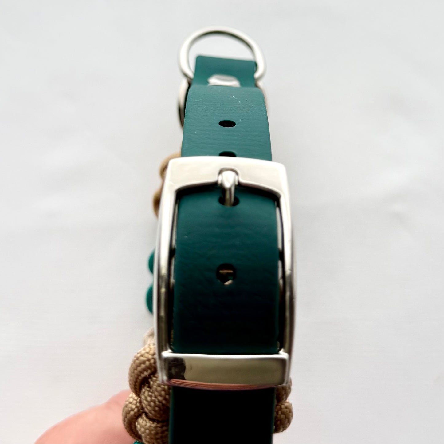 26.5cm - 32.5cm - Flower Knotted Dog Collar - Ready to Ship