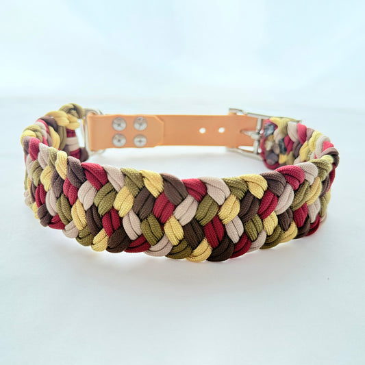 42cm - 48cm - Paracord Dog Collar - Ready to Ship