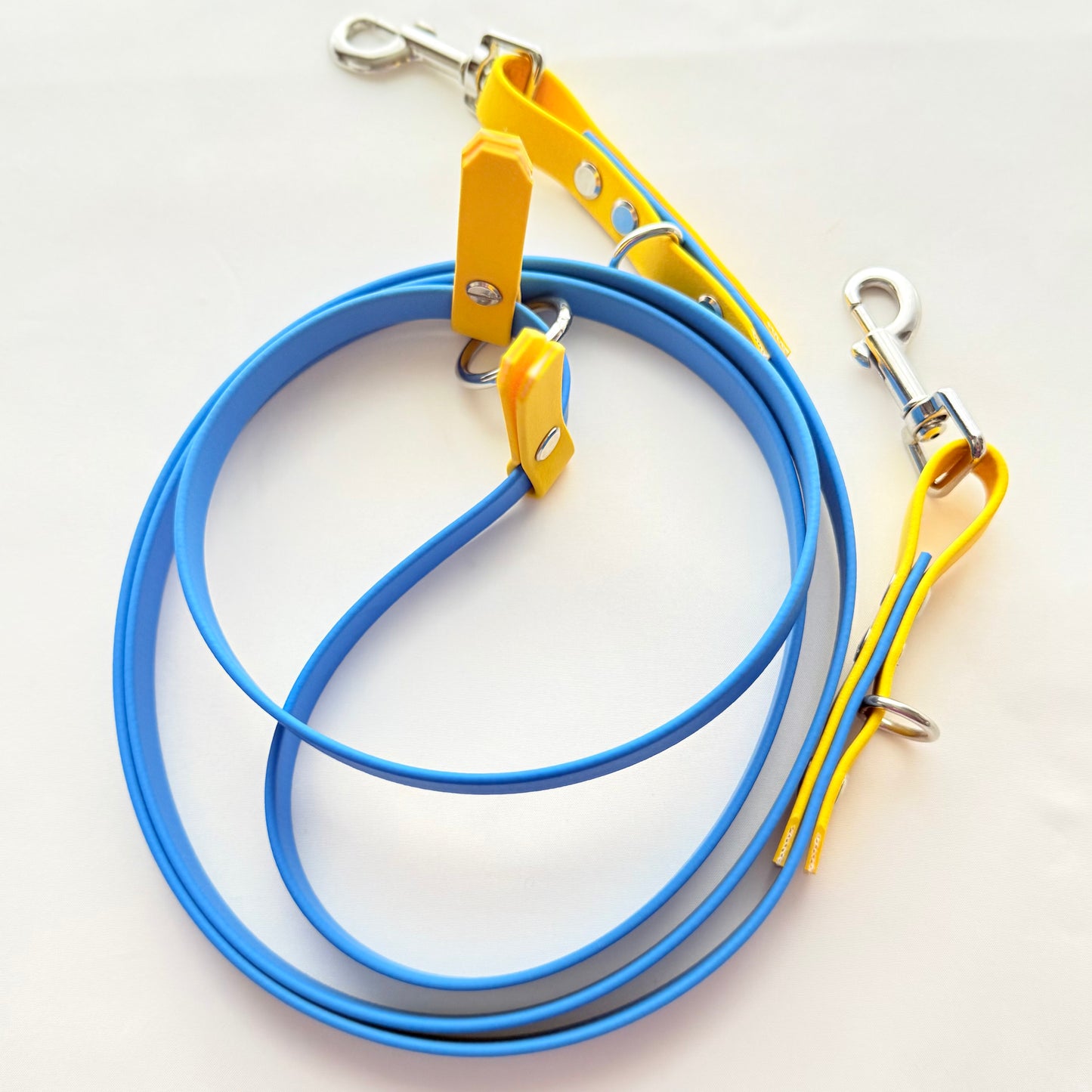 6 foot - Biothane® Coated Webbing Hands Free Lead - Ready To Ship
